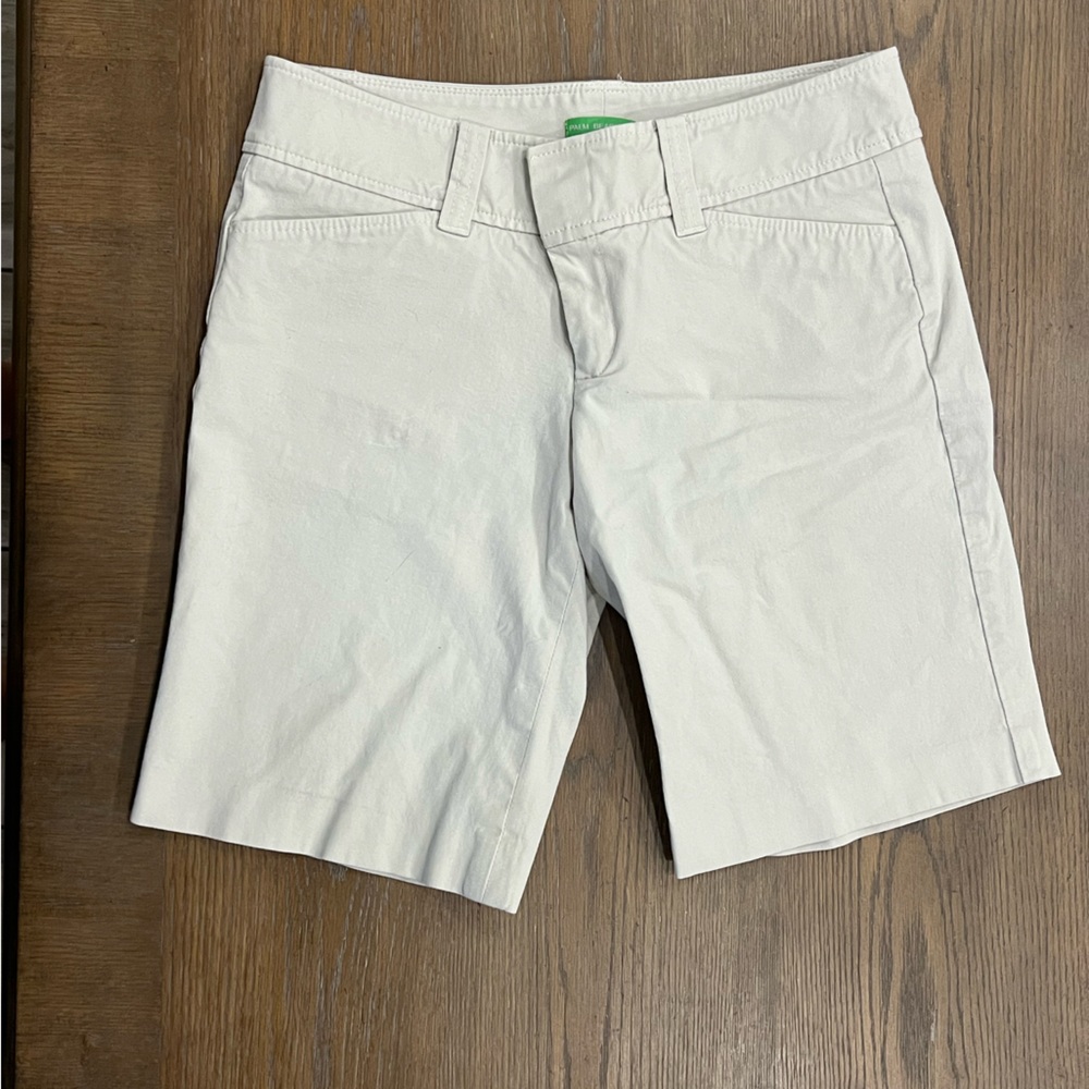 Lilly Pulitzer Khaki Palm Beach Fit Shorts SZ4